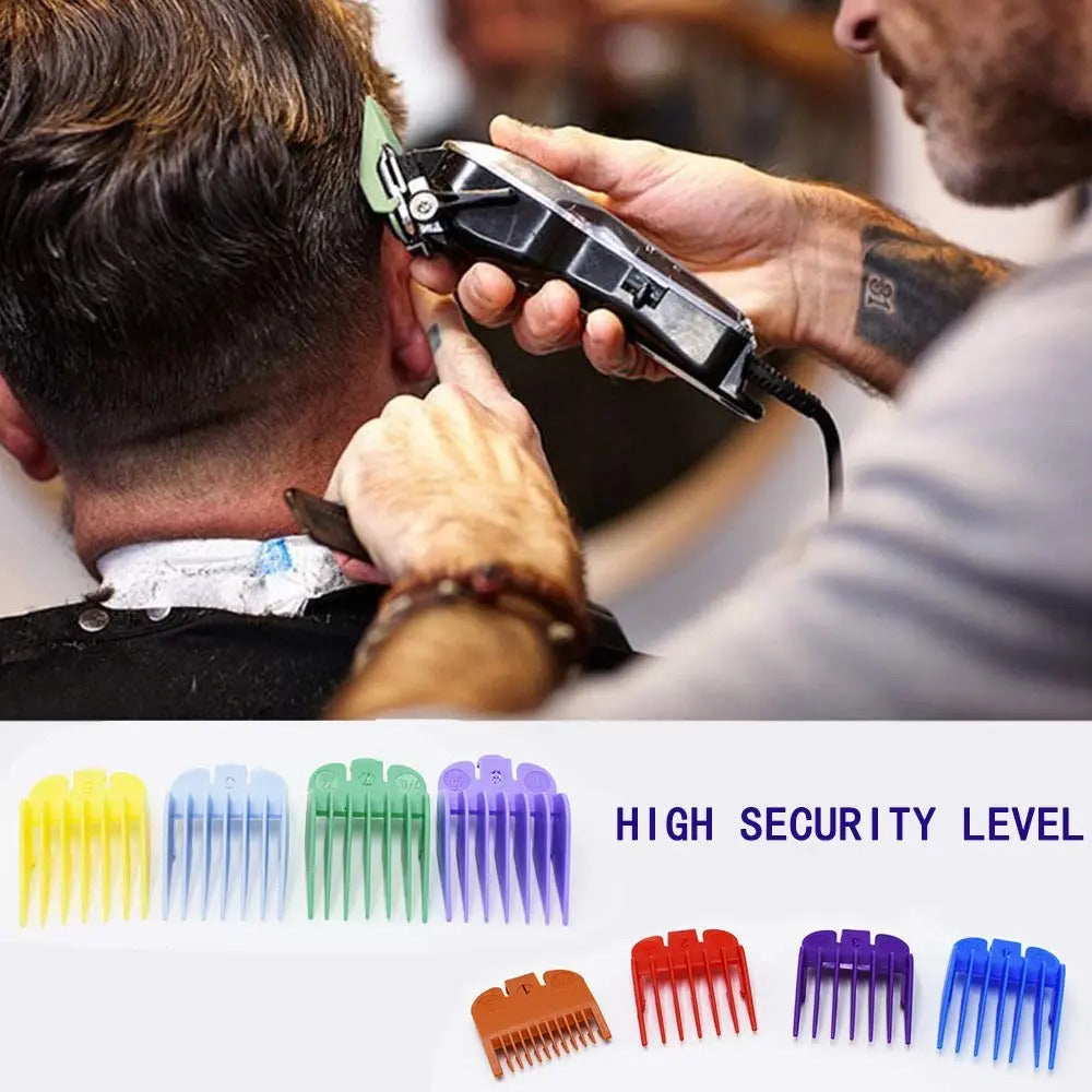 Set de 8 Peines Guías Profesionales para Clipper con Base Organizadora