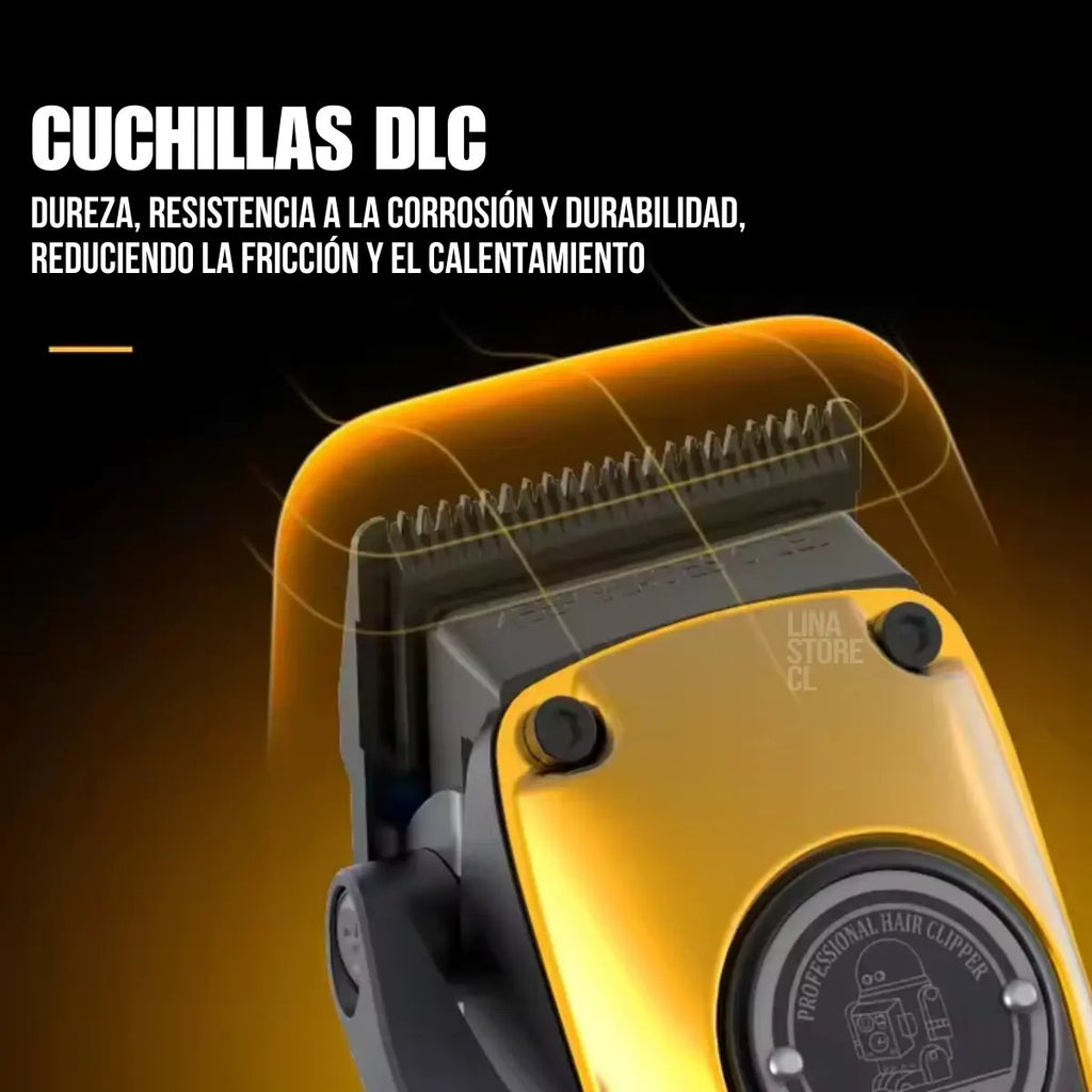 Combo Kemei Profesional Motor Brushless – Clipper KM-1825 + Trimmer KM-1855