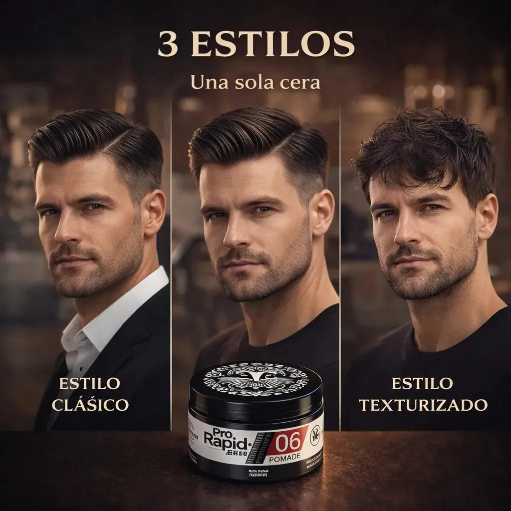 Cera Para Cabello Hombre Pro Rapid Fijación Alta 150ml