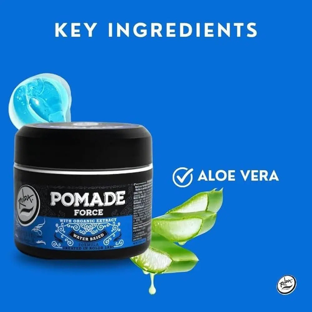 Pomada Rolda Force 150g - Fijación Media con Extracto de Aloe Vera