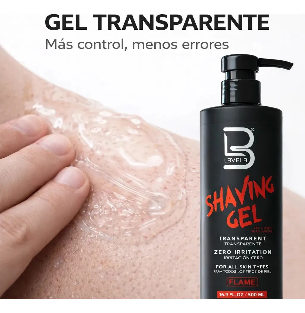 Gel De Afeitar Shaving 500ml Afeitado Preciso