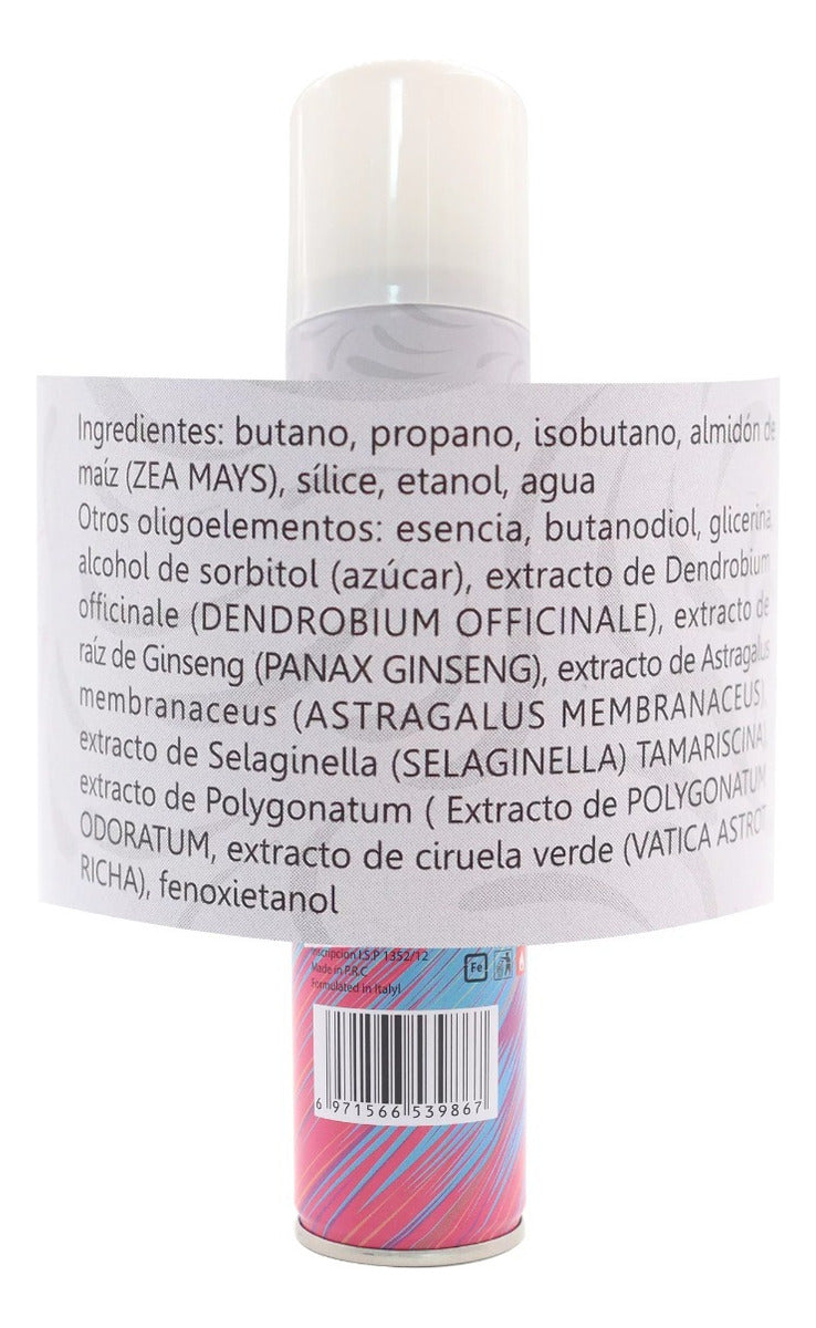 Shampoo en Seco Rocco 200ml con Pro-Vitamina B5 - Limpieza y Volumen Instantáneo