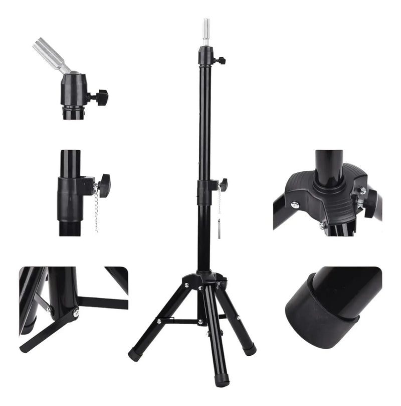 Soporte Trípode Profesional para Cabeza Técnica - Ajustable hasta 130cm