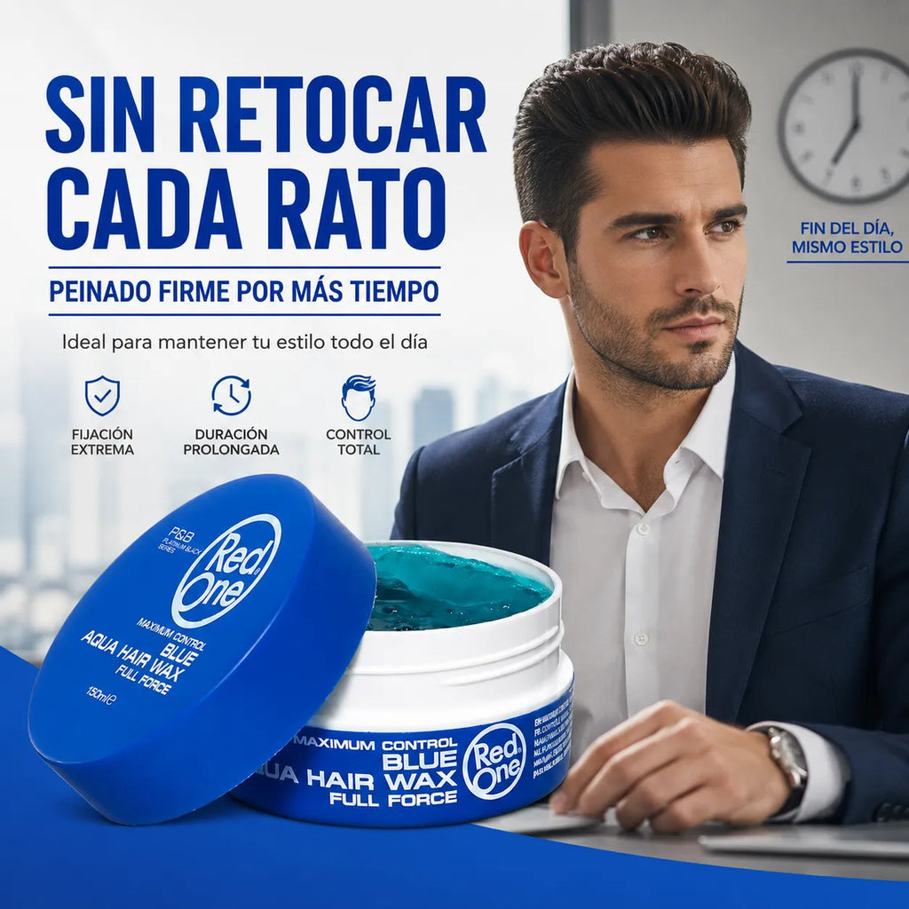 Cera Capilar Fijación Fuerte Aqua Hair Wax 150ml