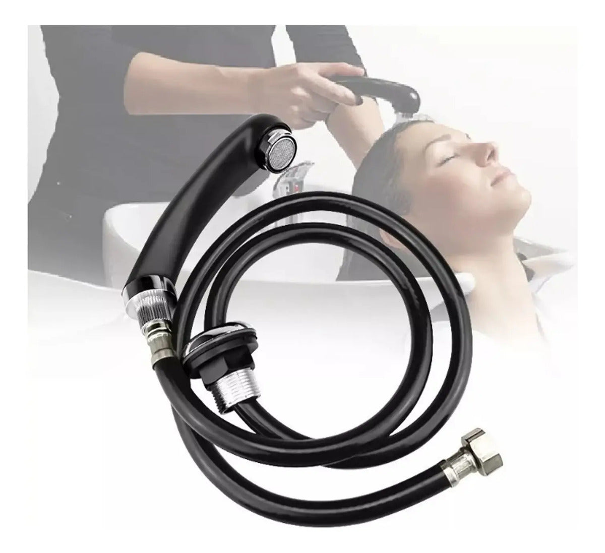 Llave Tipo Ducha Para Lavapelos Resistente