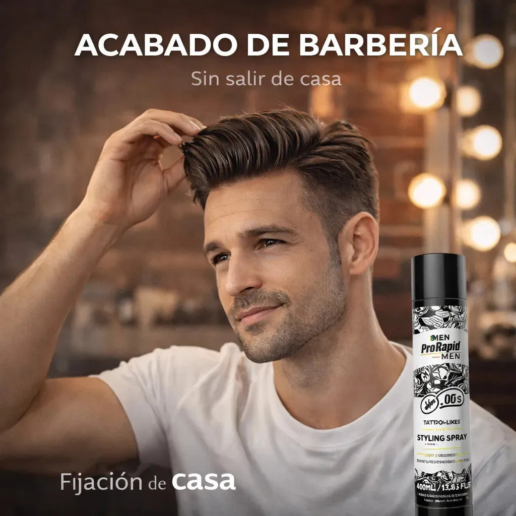 Laca Fijadora Pro Rapid Control Total Sin Retoques 400ml