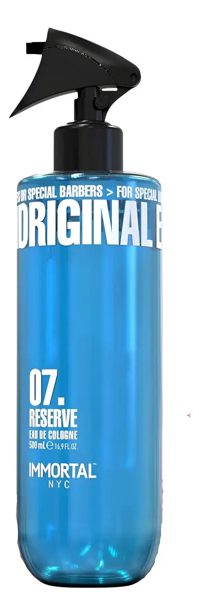 After Shave Colonia Immortal NYC Reserva 07 - Fragancia Premium 500ml
