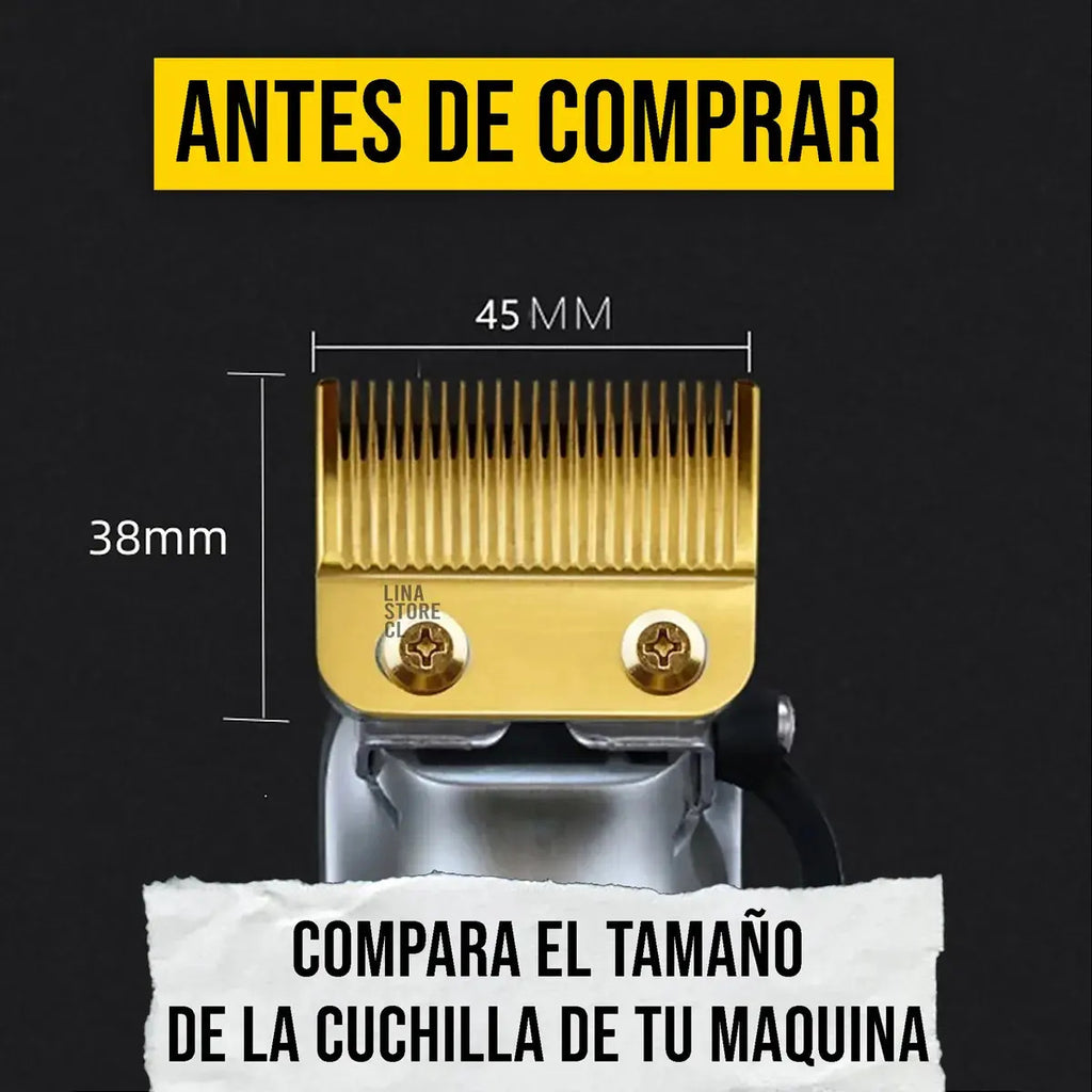 Set de 3 Peines Guía Intermedios para Máquinas Wahl - Clip Metálico (0.5, 1.5 y 1)