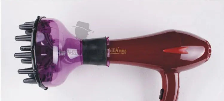 Difusor Universal Profesional para Secador de Pelo - Negro Anti-Frizz