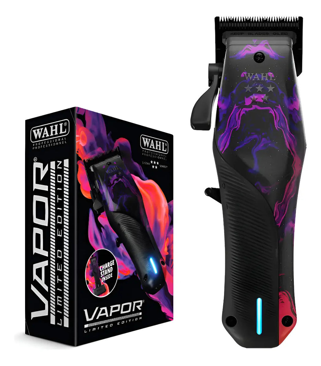 Máquina de Cortar Pelo Wahl Vapor Edición Limitada – Clipper Profesional Inalámbrica