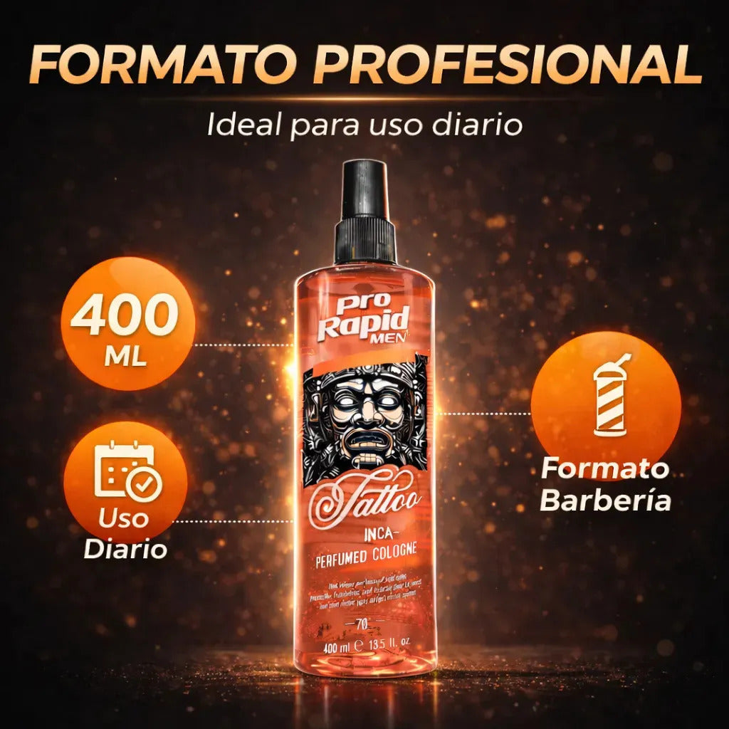 After Shave Pro Rapid Para Hombre Aroma Tipo Perfume 400ml