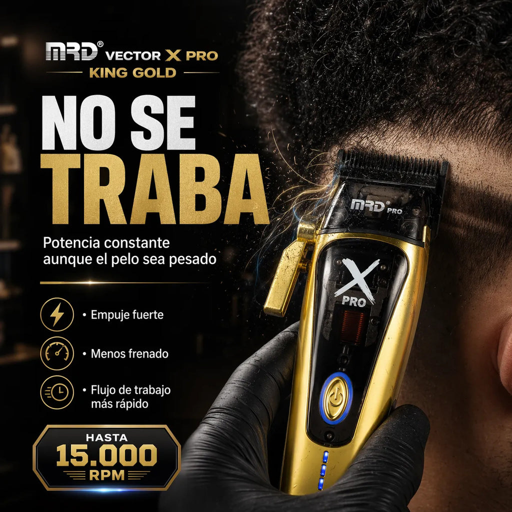 Máquina Cortapelo Profesional MRD Corte Parejo 15000 Rpm