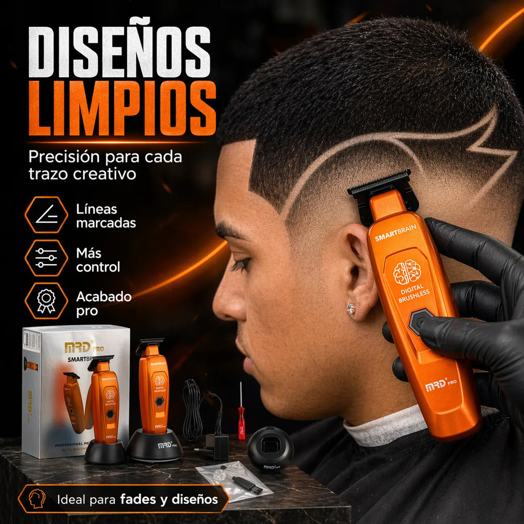 Trimmer Mrd Profesional Gmt-90-4 Maquina Para Cortar El Pelo