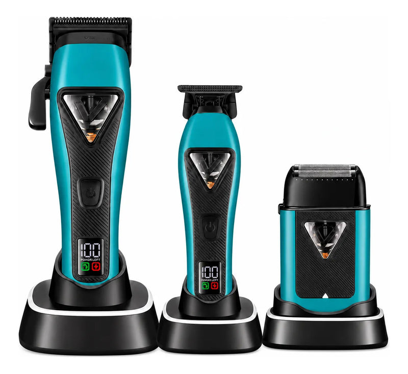 Máquina Cortar Pelo Vgr Kit 3 En 1 Corte Detalle Afeitado