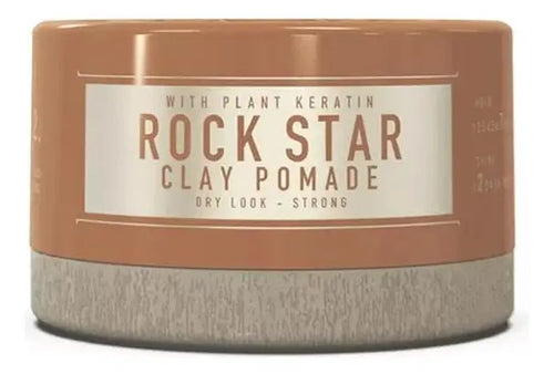 Cera Immortal NYC Rock Star Clay Pomade - Fijación Ultra Fuerte y Efecto Mate 150ml