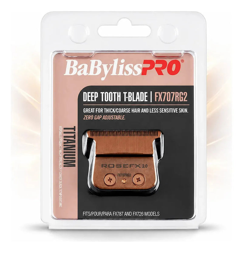 Repuesto Cuchilla Babyliss Pro Rose Gold Deep Tooth Fx707rg2