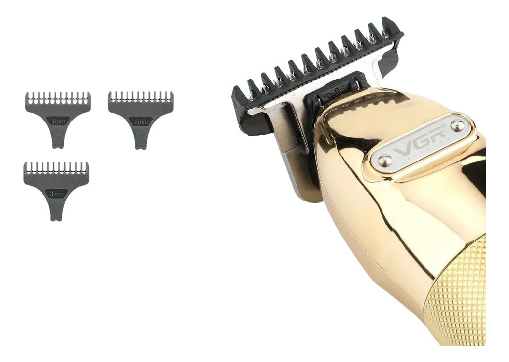 Trimmer VGR V-275 Perfiladora Inalámbrica Profesional Barbería Recargable