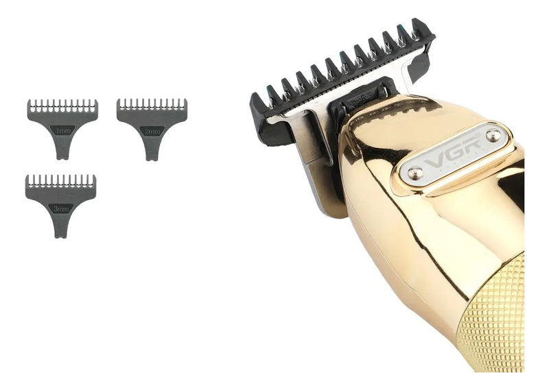 Trimmer VGR V-275 Perfiladora Inalámbrica Profesional Barbería Recargable