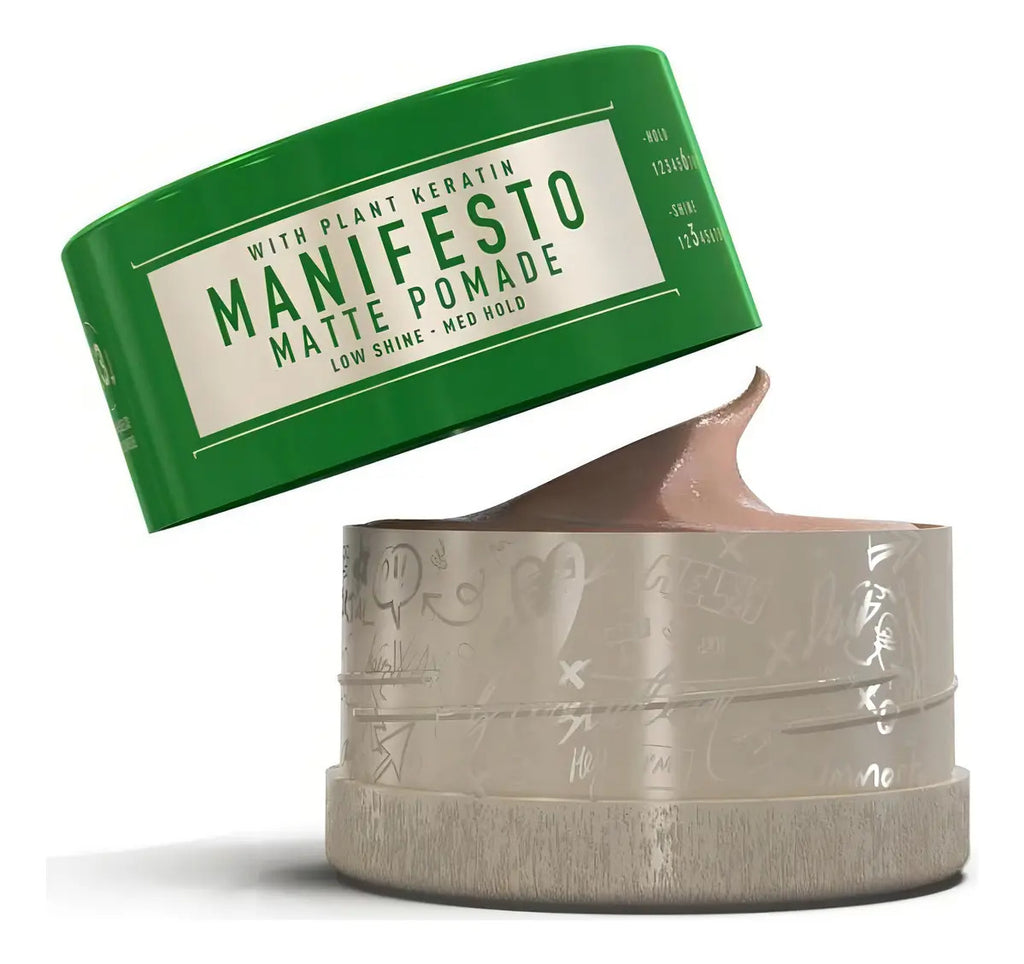 Cera Immortal Infuse Manifesto Matte Pomade - Fijación Fuerte y Acabado Mate 150ml