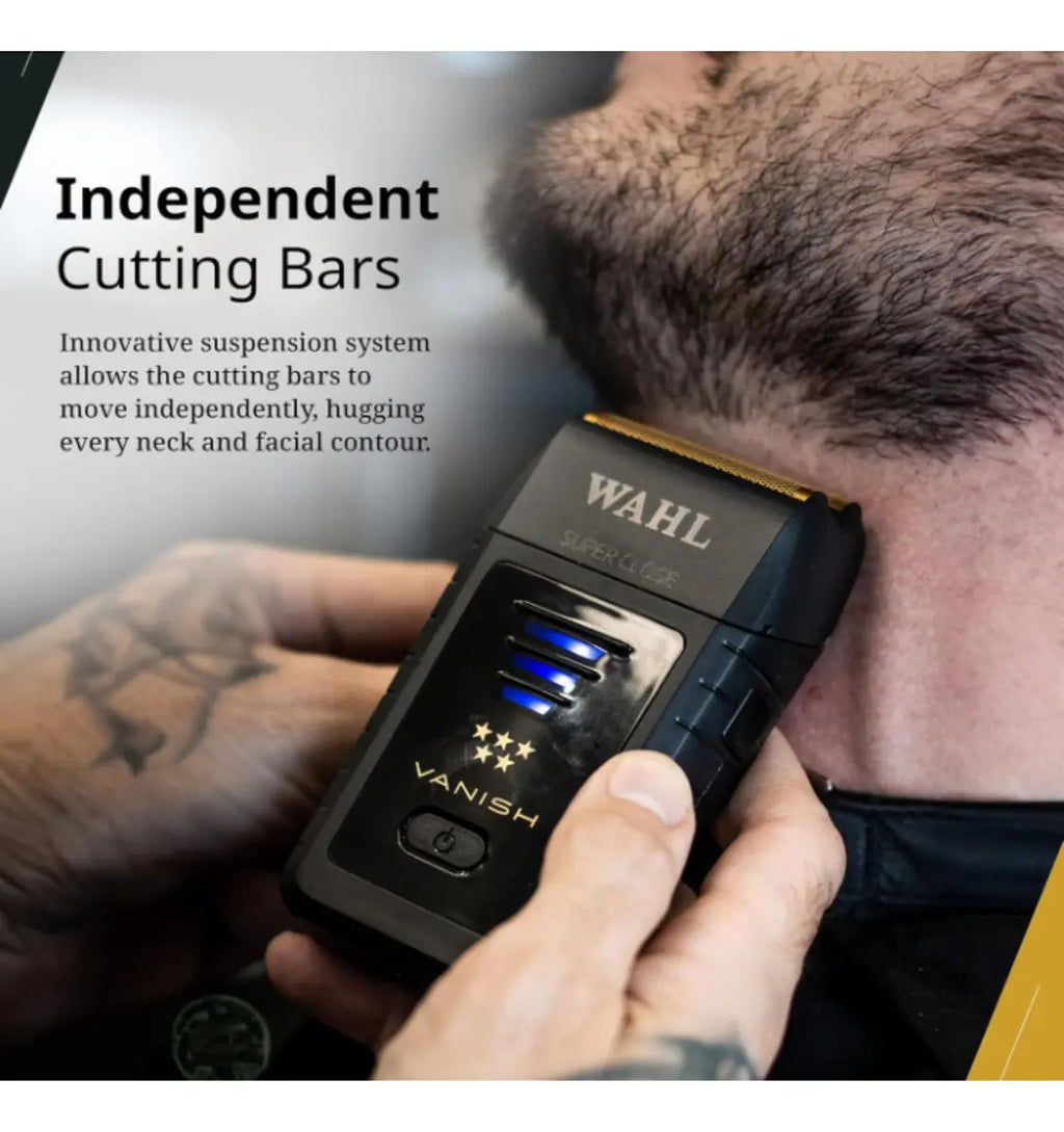 Wahl Shaver Vanish Rasuradora Barberia Profesional Negro 220