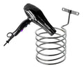 Soporte de Pared Metálico para Secador de Pelo Profesional - Diseño Espiral