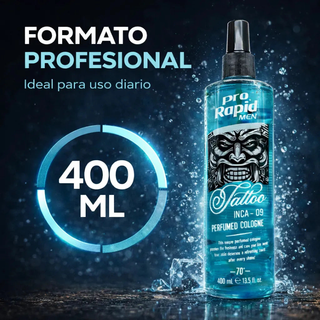 After Shave Hombre Post Afeitado 400ml Barbería Refrescante