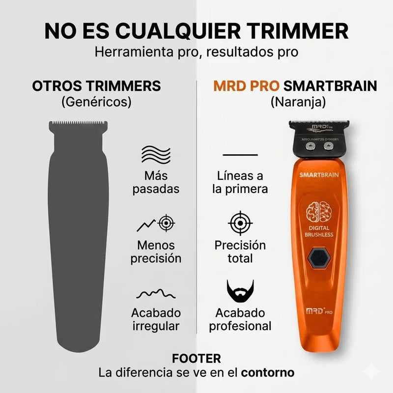 Trimmer Mrd Profesional Gmt-90-4 Maquina Para Cortar El Pelo