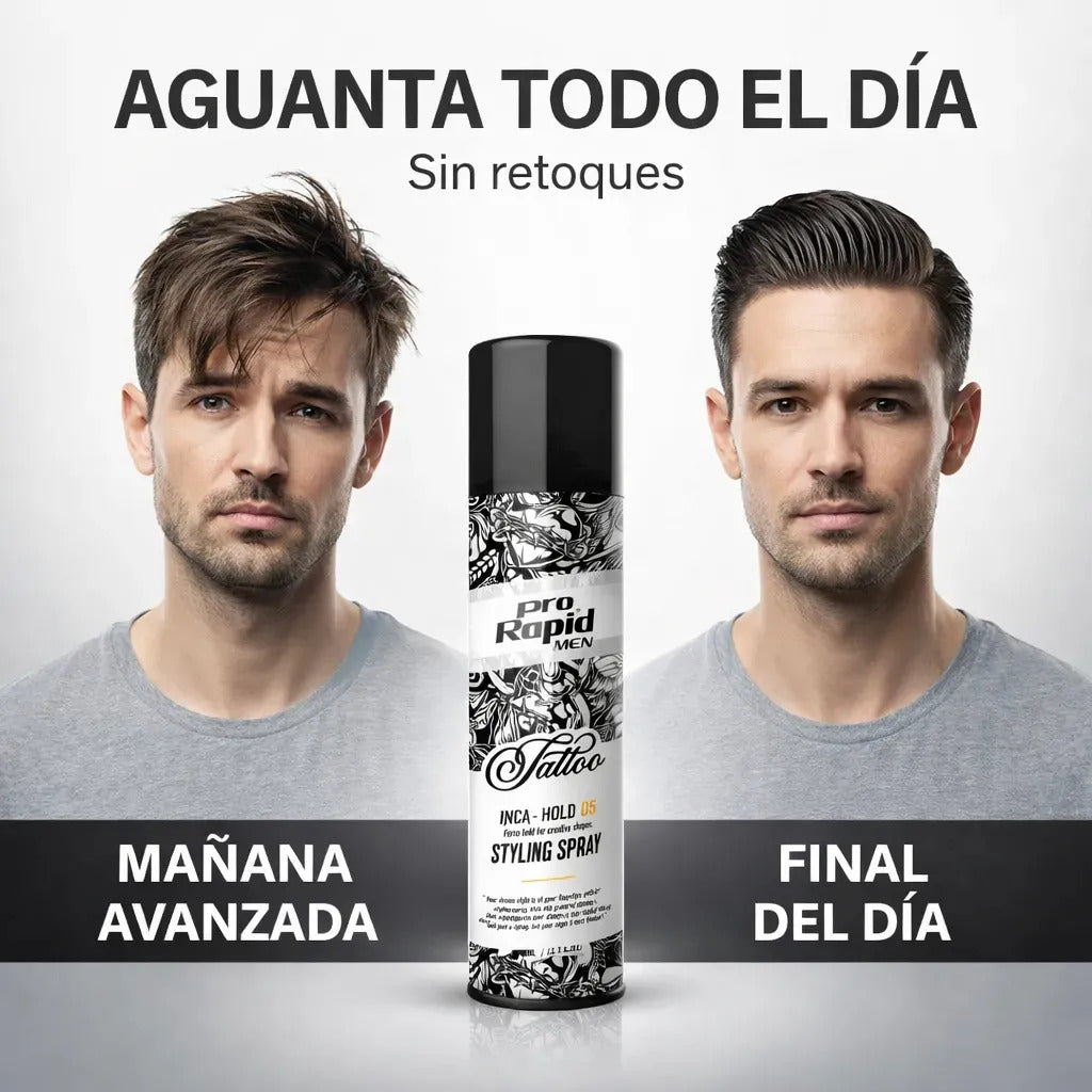 Laca Fijadora Pro Rapid Control Total Sin Retoques 400ml