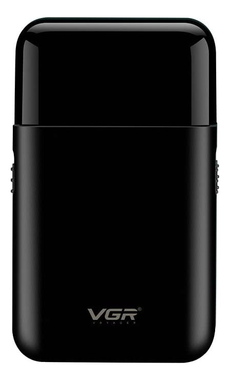 Máquina Rasuradora Inalámbrica VGR V-390 Negra Profesional Recargable