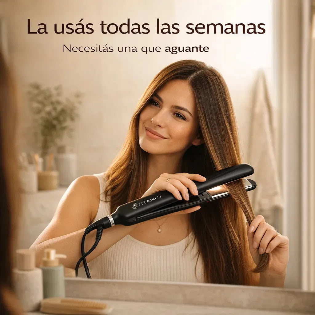 Alisador De Pelo Profesional Titanio Gama 230°c