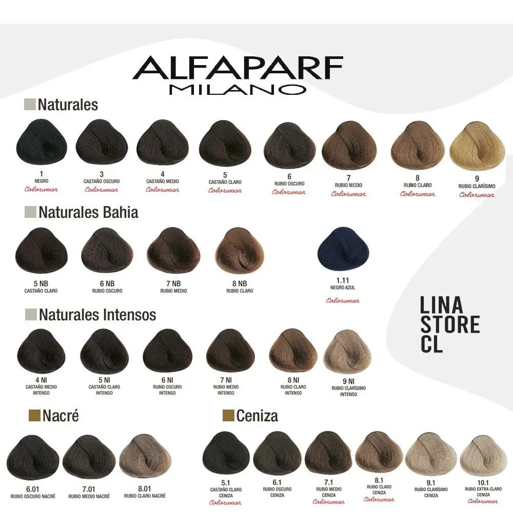 Kit Tintura Alfaparf Evolution of Color 60ml + Oxidante 90ml Profesional