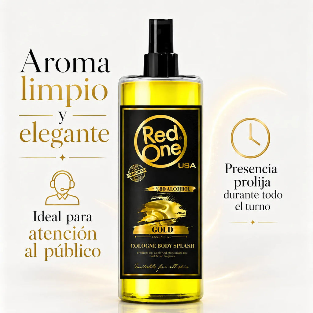 Red One Gold Body Splash 400ml Colonia Masculina Spray
