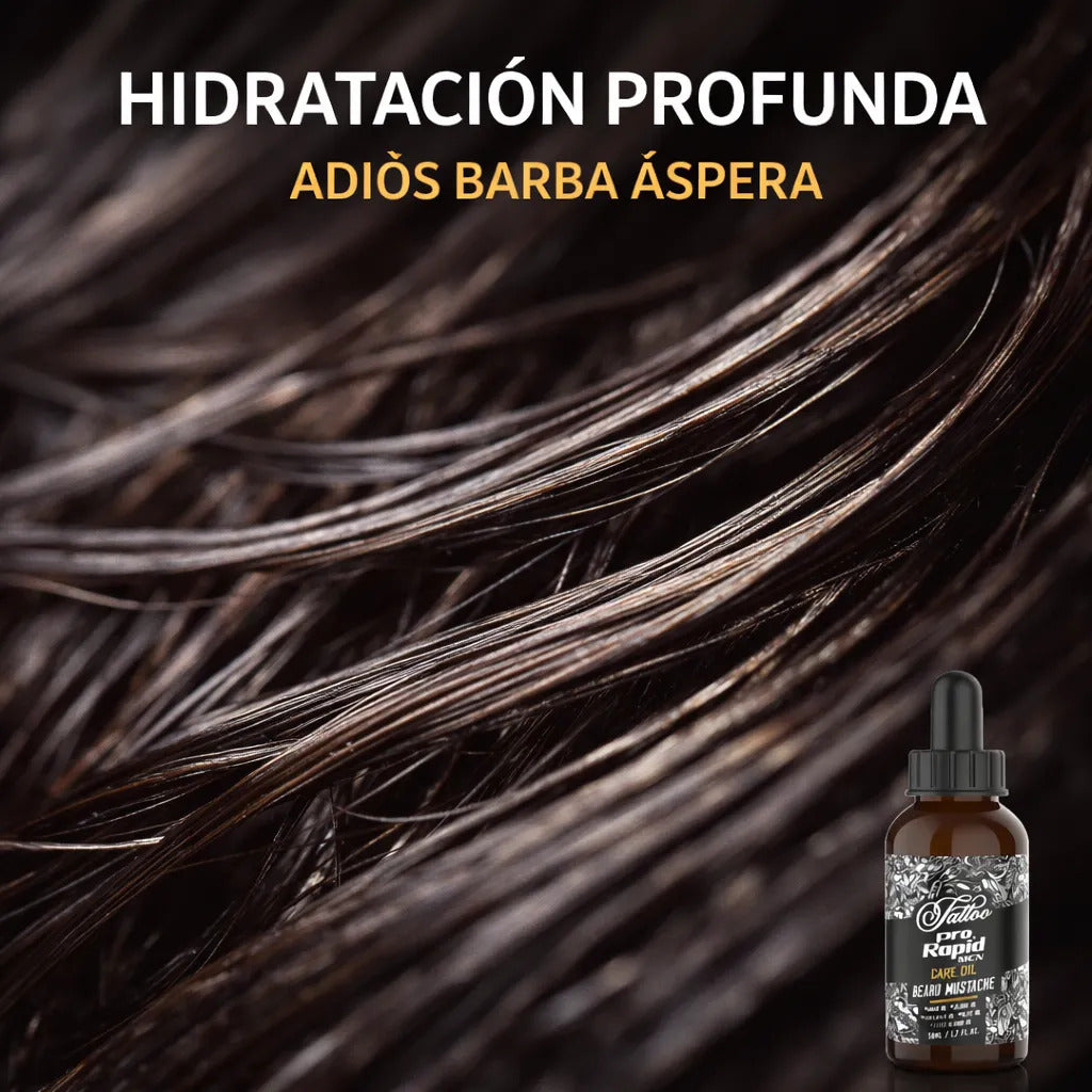 Aceite Para Barba Bigote Hidratante Argan Prorapid 50ml