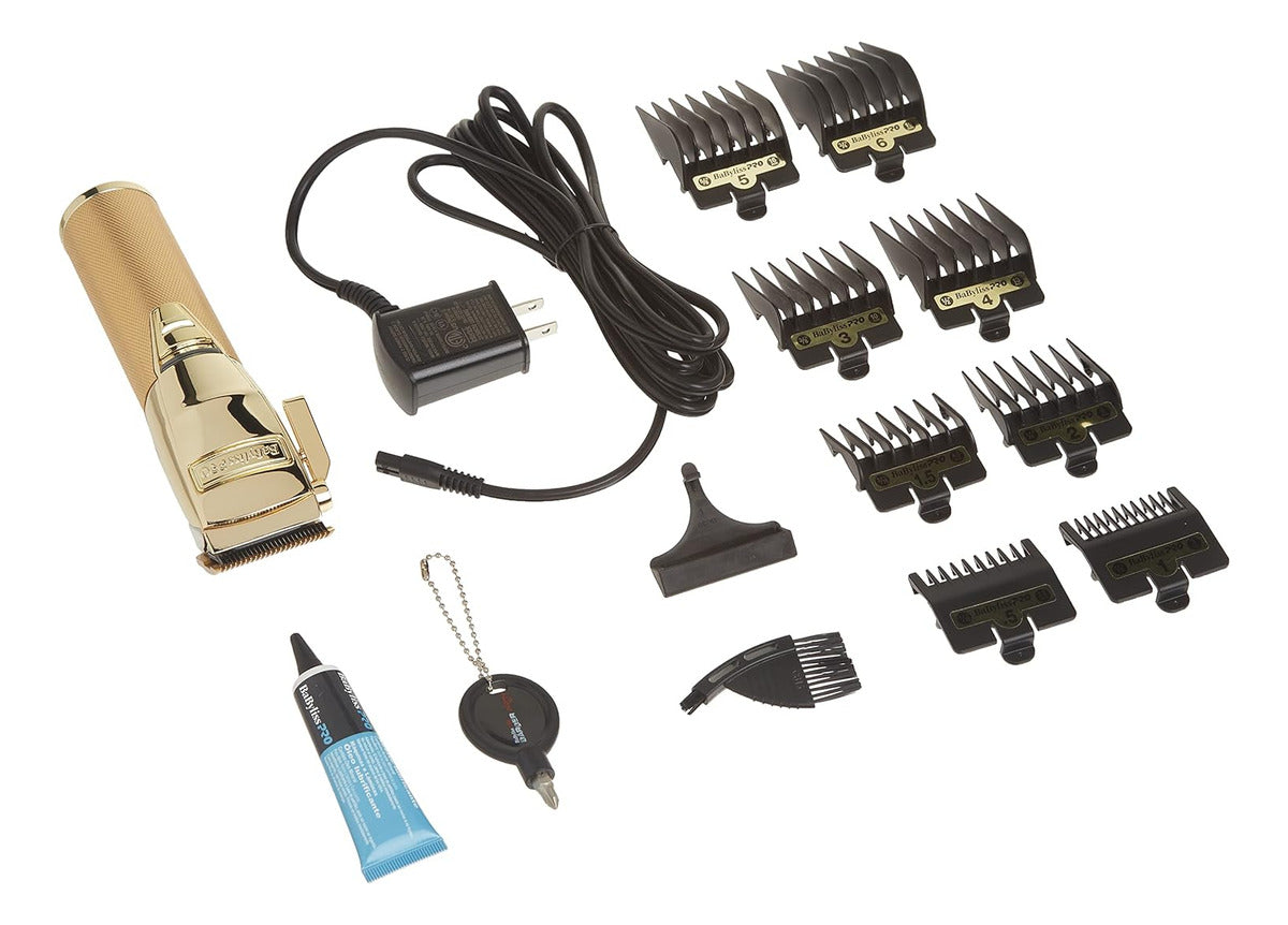 Máquina BabylissPRO Gold FX B870G Clipper Profesional Dorada