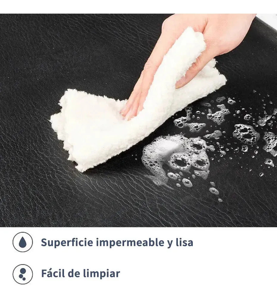 Alfombra Antifatiga Barbería Ergonómica Antideslizante Negro Negro Impermeable