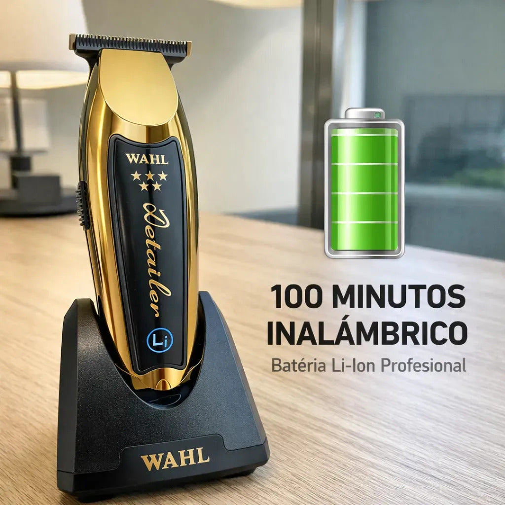 Maquina Afeitadora Trimmer Wahl Inalambrica Gold 5 Star