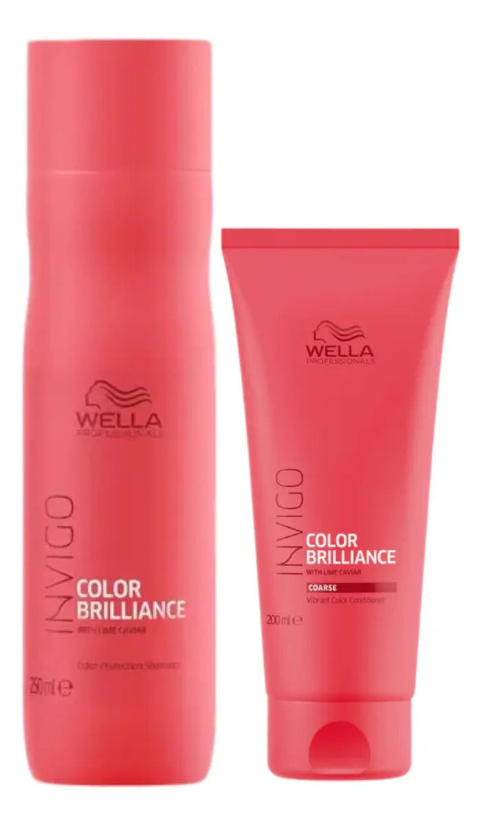 Pack Wella Invigo Color Brilliance - Shampoo y Acondicionador Protector de Color