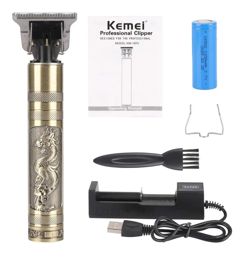Trimmer Profesional Kemei KM-1974A Buddha: Perfiladora Inalámbrica de Precisión