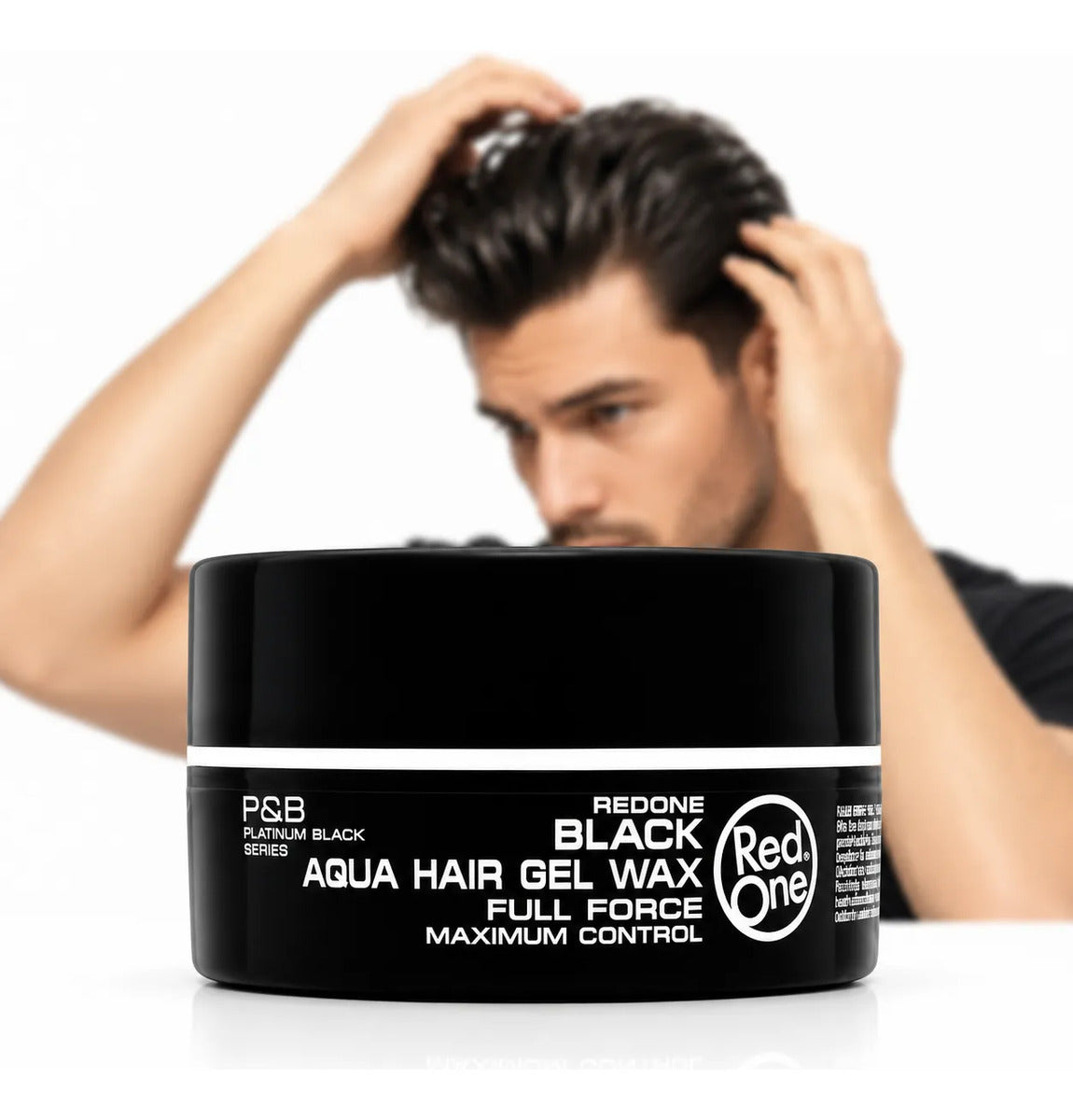 Cera Gel Para Cabello Full Force Control Red One Black150ml