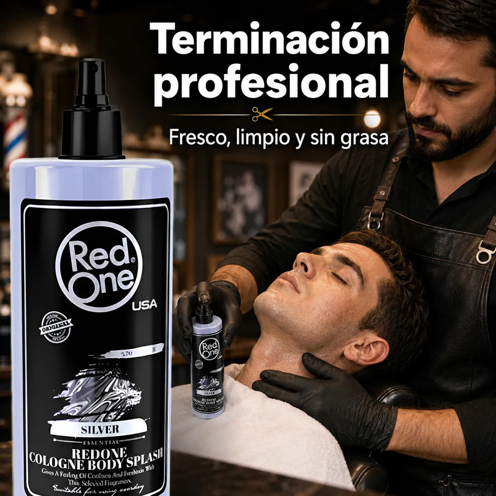 After Shave Ligero Rápida Absorción Red One Silver 400 Ml
