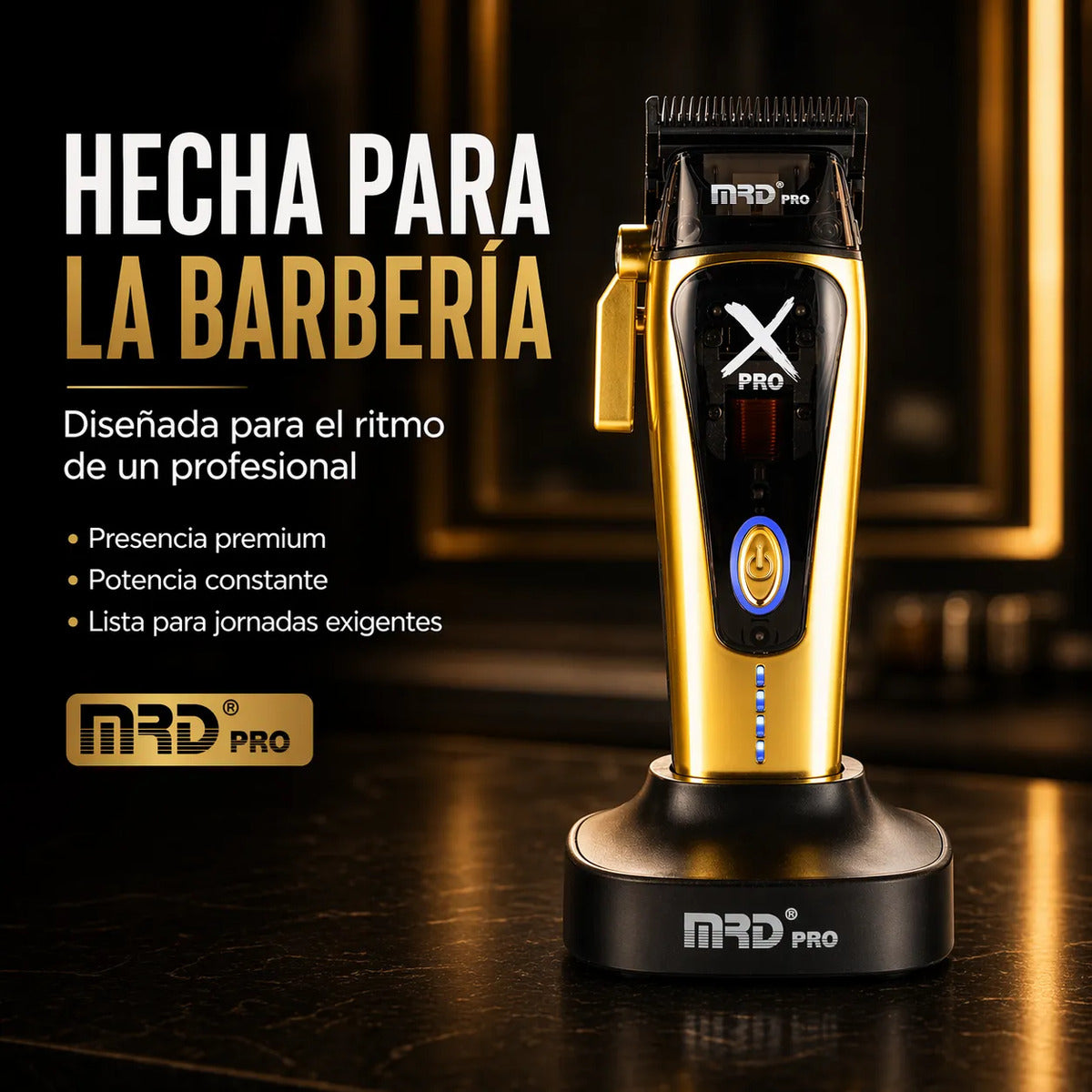 Máquina Cortapelo Profesional MRD Corte Parejo 15000 Rpm