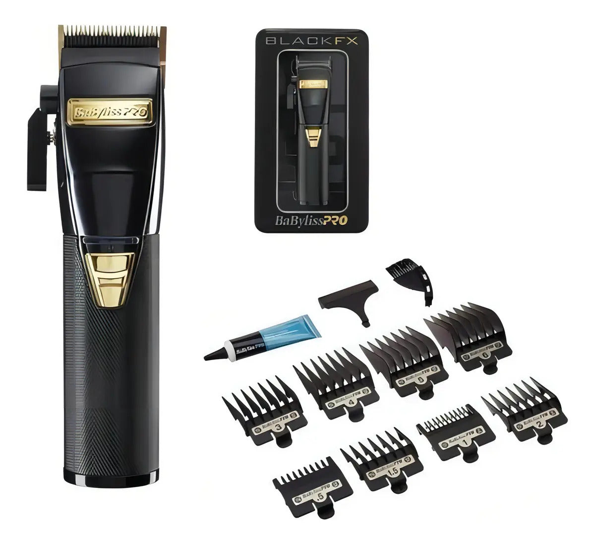 Máquina BabylissPRO Black FX8700BKE Clipper Profesional Negra